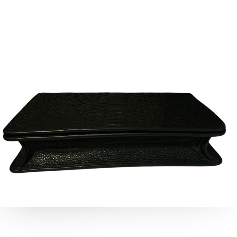 Vince Mod V Python-Embossed Leather Crossbody Bag… - image 8